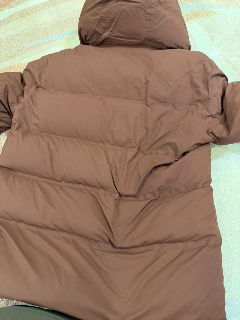 Aritzia super puff original length size medium in truffle